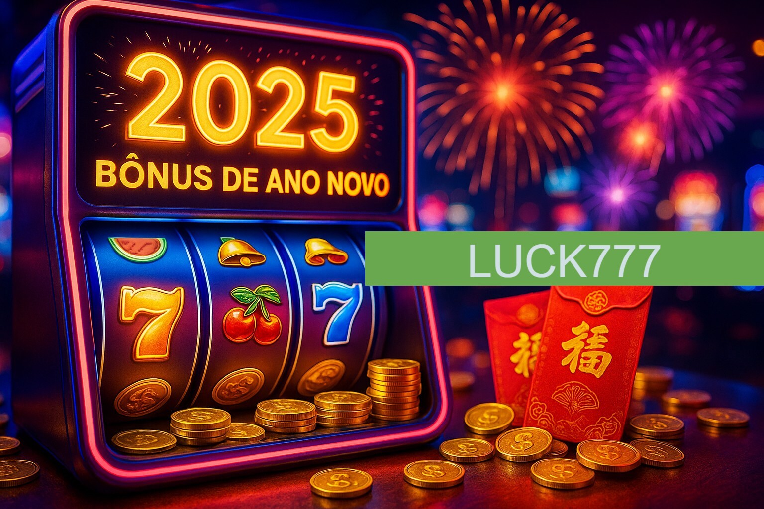 Promoções de Ano Novo no LUCK777